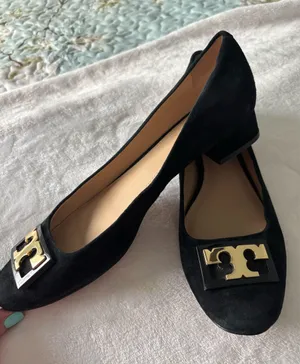 Tory Burch Black Suede Shoes thumbnail 1