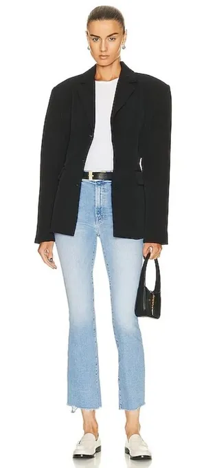 MOTHER The Insider Crop Jeans in Limited Edition Size 30 Gently Used thumbnail 1