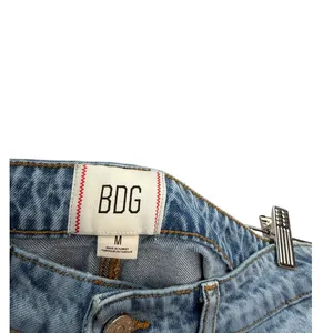 Urban Outfitters BDG Mandi Denim Maxi Skirt Raw Hem Front Slit Blue‎ Size Medium thumbnail 12