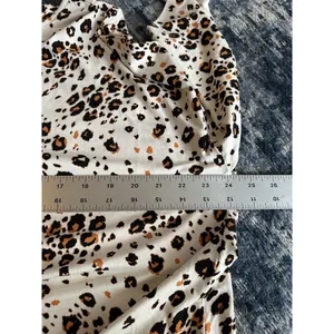 Chico's Touch of Cool Animal Print Wedge Tunic Size 2 Large Stretchy thumbnail 7