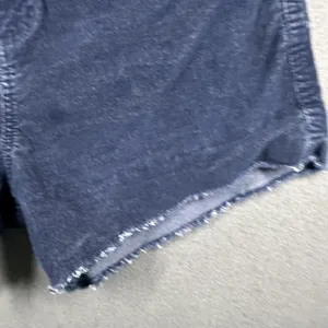 Gap Cutoff Corduroy Shorts Womens 10‎ Blue Stretch Raw Hem 3.5 Inseam Casual thumbnail 6