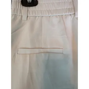Noahella Wide Leg Pleated Trousers Cream‎ High Waist Pants Small Classic Office thumbnail 6