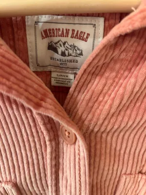 American Eagle Corduroy Button Down thumbnail 3