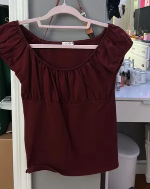 PacSun Top Burgundy thumbnail 1