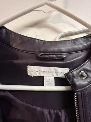 New York & Co. Faux Leather Jacket thumbnail 2