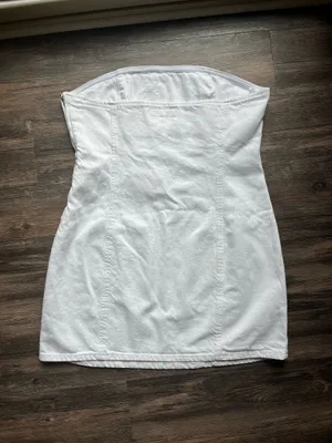 Zara Denim Glitter Dress thumbnail 5