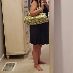 Adorable Green and Cream Cloth Bag (#8) thumbnail 8