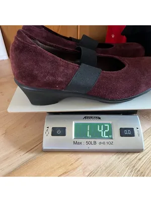 Wolky Mary Jane Comfort Walking Shoes Burgundy Suede Size 40 EU 9 US thumbnail 11