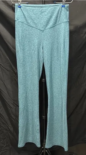 Maurices Teal Wide-Leg Ponte Yoga Pants thumbnail 1