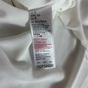 Topshop White Double Spaghetti Strap‎ V-Neck Layered Camisole Top US 4 13A07LIVR thumbnail 3