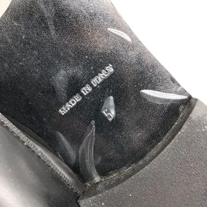 Everlane Shoes The Modern Loafer Leather Slip On Stacked Heel Black Size 5 thumbnail 7