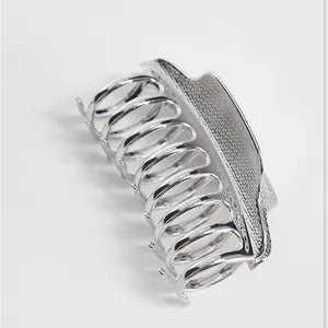 ASOS Design silver hair claw clip thumbnail 3