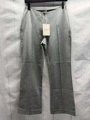 Everlane NWT Mid Heather Gray The Dream Kick Flare Ponte Pants Size Medium thumbnail 7
