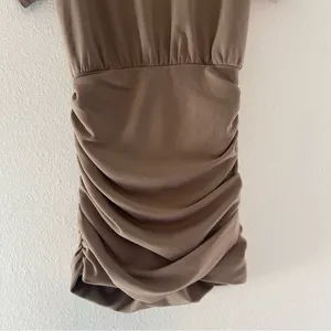 Abercrombie & Fitch Ruched Short Sleeve Mini Dress thumbnail 5