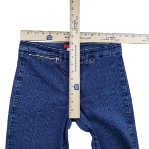 Vintage Vertigo Paris Bootcut Jeans Womens Size 4 Denim France Y2K thumbnail 6