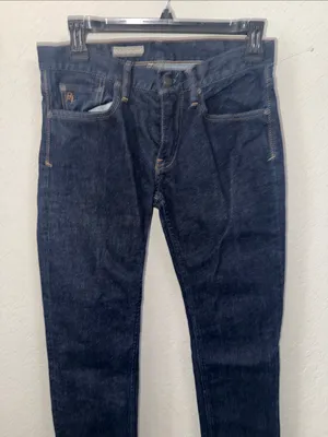 Ralph Lauren RL Stacked Skinny Jeans Dark Wash Indigo Denim Size‎ 28 thumbnail 8