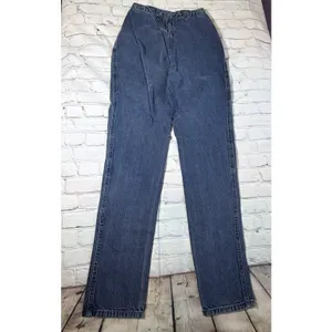 Vintage Roper Womens Jeans High Rise Bareback Button Fly‎ Western Sz 11/12 80's thumbnail 2