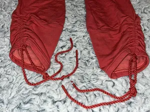 Gymshark Lounge Joggers Coral/Reddish Color With Drawstrings thumbnail 8