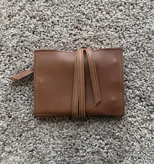 Leather Jewelry Roll Whiskey Able thumbnail 3