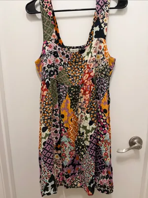 Natural Life patchwork mini dress thumbnail 2