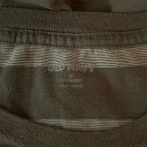 Old Navy Men Striped Short Sleeve Core Crew T Shirt Size Large Olive Stripe thumbnail 4