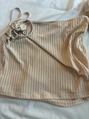 Bikini Set with Sarong Tan Size M thumbnail 2