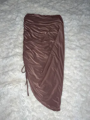 WAYF Brown Skirt thumbnail 3