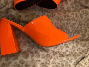 Cape Robbin Orange Mules thumbnail 9