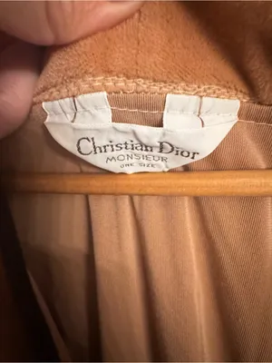 CHRISTIAN DIOR MONSIER Velvet‎ Robe with Contrast Trim thumbnail 3