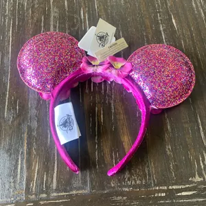Disney Parks 2019 Epcot Flower and Garden Festival Glitter Ears Headband Lemons thumbnail 2