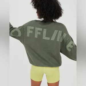 Aerie Offline Throw-Back Oversized Fleece Crew Size Small New with tag thumbnail 2