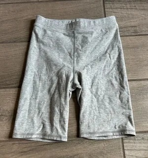 ALO Yoga Women’s Grey Bike Shorts thumbnail 1