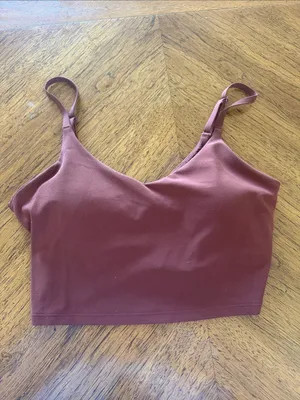 Athleta V-Neck Longline Sportsbra thumbnail 2