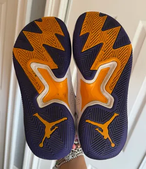 Jordan One Take 4 White Purple-Gold Shoes Men's Size: 8 / Women's 9.5 thumbnail 8
