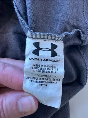 Under Armour Women's Charcoal V-Neck Tee with Lime Logo thumbnail 3