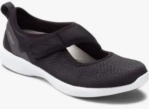 Vionic Sonnet ballet flats hook-and-loop strap Mary Jane Size 8‎ Wide Black thumbnail 1