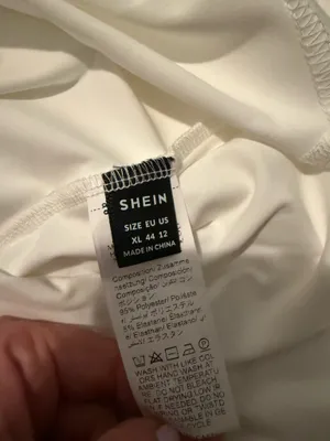 Shein Dress White thumbnail 4