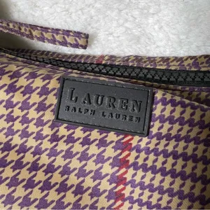 Lauren Ralph Lauren Y2K Houndstooth Shoulder Bag thumbnail 4