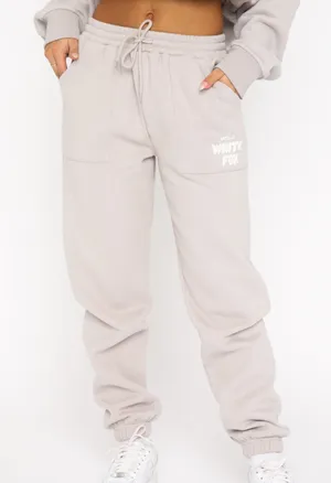 White Fox Sweatpants thumbnail 1