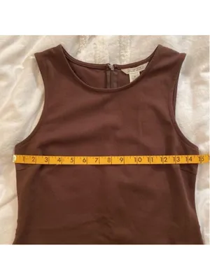 Derek Heart Brown Sleeveless Dress Derek Heart Brown Sleeveless Dress thumbnail 8