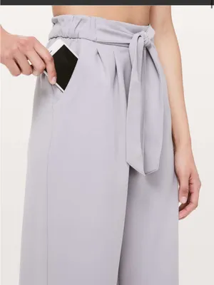 Lululemon Noir Crop pants sz 8 thumbnail 8