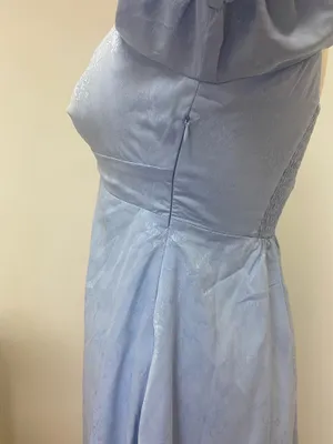 GB Short Blue Dress with Cut-Out Details thumbnail 4