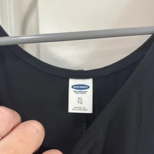 Old Navy Black Mini Sundress thumbnail 2