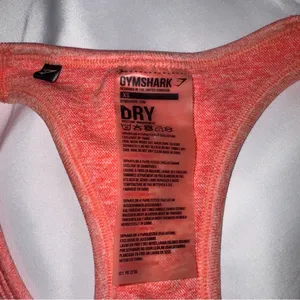 Gymshark Sports Bra | Size XS heathered orange thumbnail 3