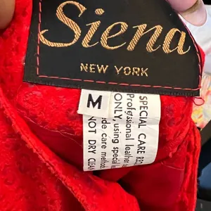 Vintage Siena New York Red Leather Top thumbnail 8
