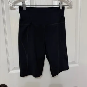 GIRLFRIEND COLLECTIVE high rise black bike shorts size small‎ thumbnail 2