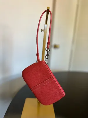 Coach y2k pebbled leather wristlet thumbnail 2