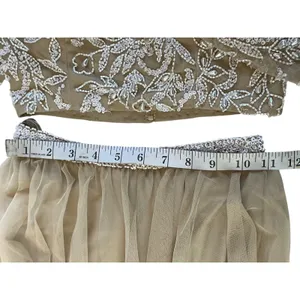 Sherri Hill 53559 Nude Ivory Beaded Two Piece Prom Gown Dress Womens 00 NEW thumbnail 12