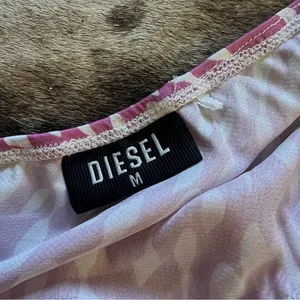 DIESEL Y2K Patterned Pink Satin Midi Skirt Size Medium‎ thumbnail 3
