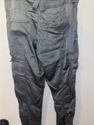 Marrakech Gray Cargo Pants Size 27 Viscose Utility Joggers thumbnail 9